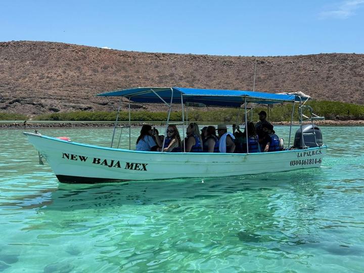 Isla Espíritu Santo · Colectivo con New Baja Mex Tours